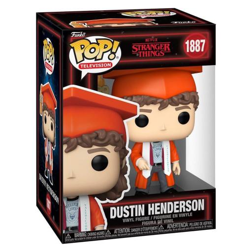 Funko pop 1887 Dustin Henderson de Stranger Thigs [0]