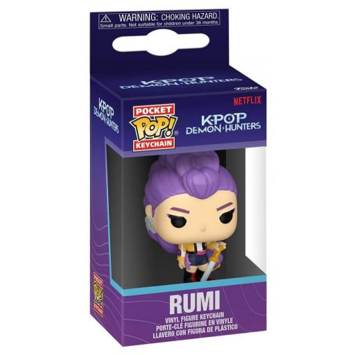 Llavero pop Rumi de Kpop Demon Hunters