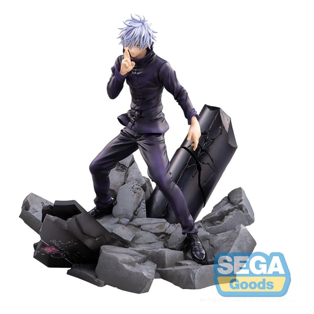 Figura Satoru Gojo Unlimited Void de Jujutsu de 21 cm