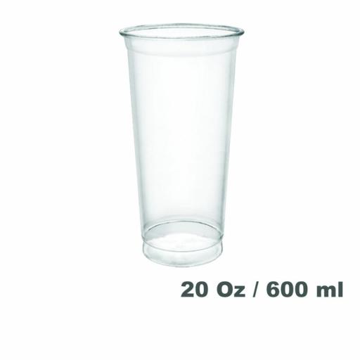 Vasos de plástico PET 20oz 800 unidades [0]