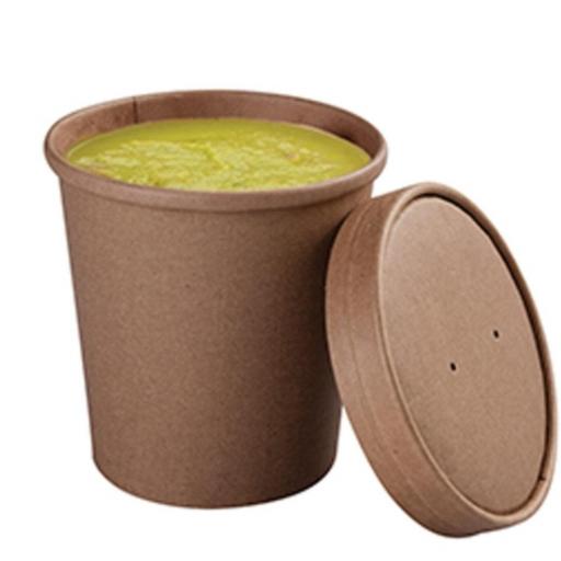 Soup cup 12oz 250 unidades con tapa [0]