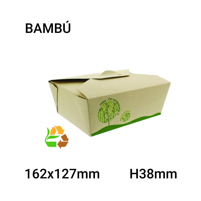 Caja bambú 240 unidades : 69,81 €
