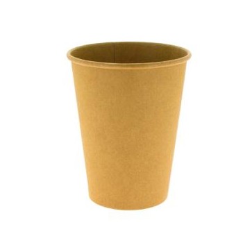 Vasos papel 7oz. 1000 uni. kraft
