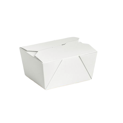 Envase cartón Takeaway Blanco 450 uni. 130x105x65mm [0]