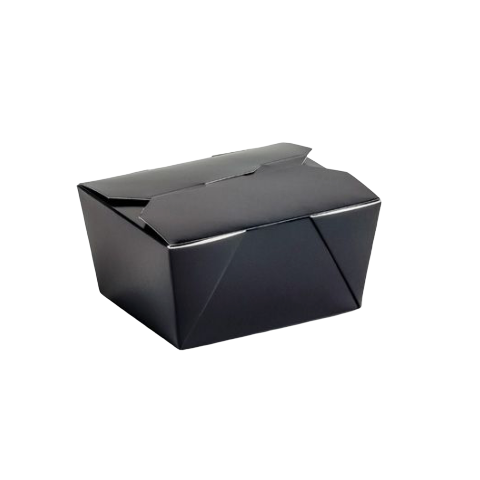 Envase cartón Takeaway Negro 450 uni. 130x105x65mm [0]