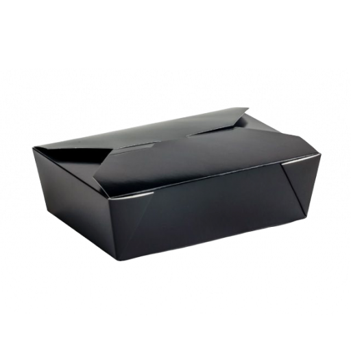Envase cartón Takeaway Negro 200 uni. 210x150x65mm [0]