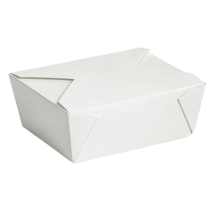 Envase cartón Takeaway Blanco 300 uni. 170x140x65mm [0]