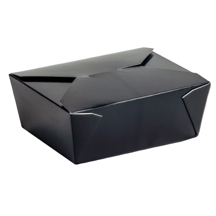 Envase cartón Takeaway Negro 300 uni. 170x140x65mm [0]