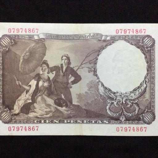 100 PESETAS 1946 - SIN SERIE - GOYA  [1]