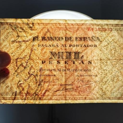 1000 PESETAS 1938 - BURGOS  [3]