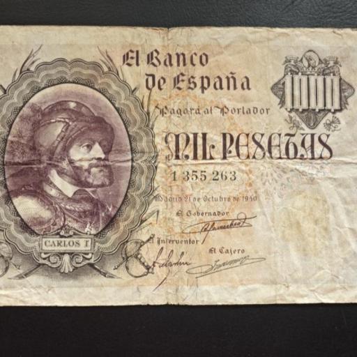 1000 PESETAS 1940 - CARLOS I