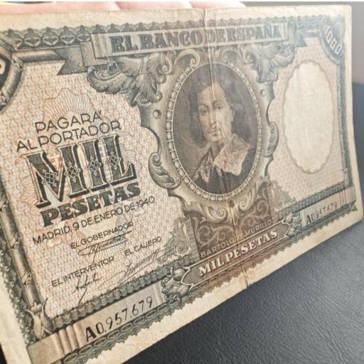 1000 PESETAS 1940 - BARTOLOMÉ MURILLO [2]