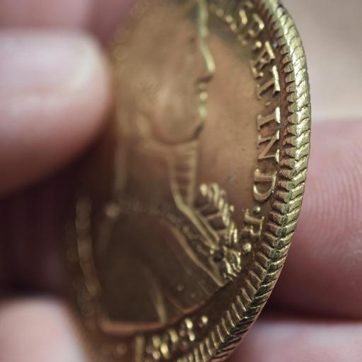 8 ESCUDOS 1808 - SANTIAGO DE CHILE - BUSTO ALMIRANTE [1]