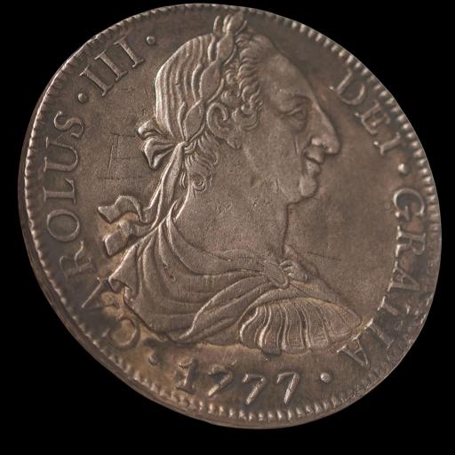 8 REALES 1777 - MEXICO FM - CARLOS III [2]