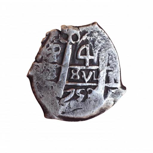 MACUQUINA 4 REALES 1753 - POTOSI 