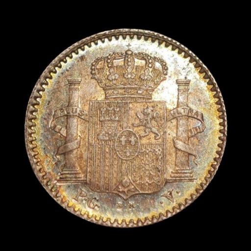 5 CENTAVOS DE PESO 1896 - PUERTO RICO [1]