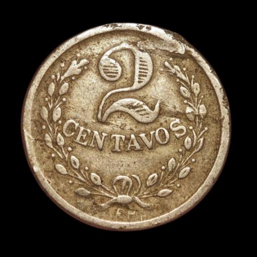 2 CENTAVOS 1921 - LAZARETO - COLOMBIA [1]