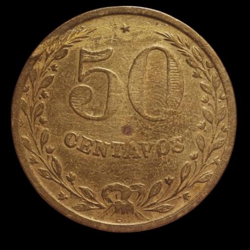 50 CENTAVOS 1928 - LAZARETO - COLOMBIA [1]