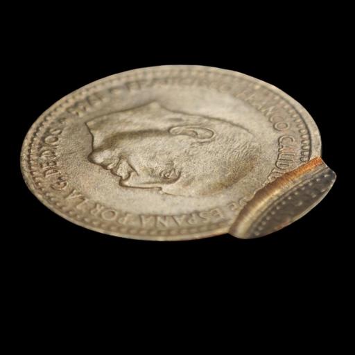 1 PESETA 1966 *67 - FRANCO - GRAVE ERROR [2]