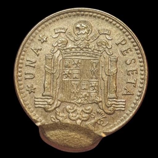 1 PESETA 1966 *67 - FRANCO - GRAVE ERROR [1]