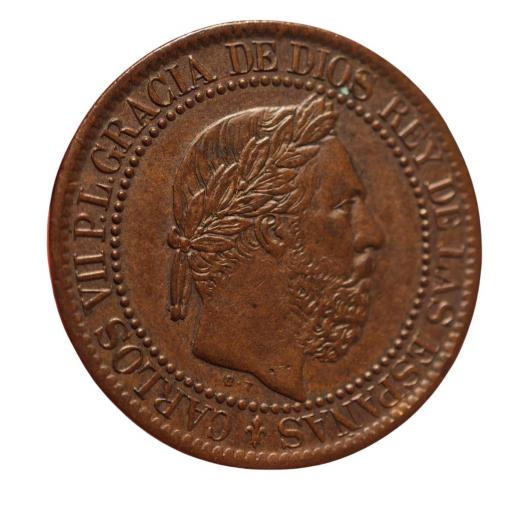 10 CÉNTIMOS 1875 - CARLOS VII [2]
