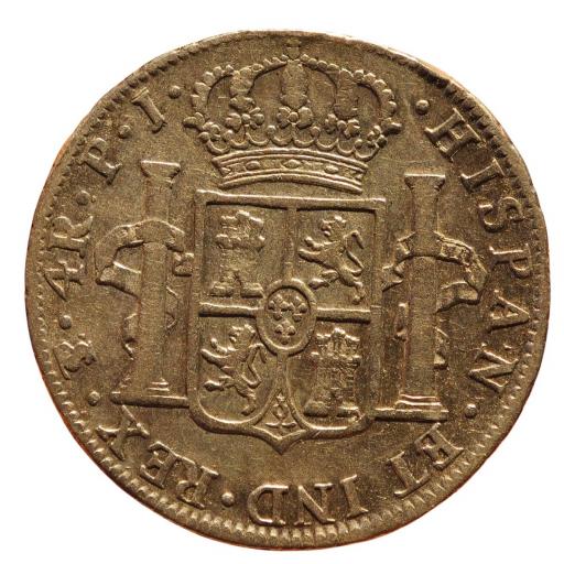 4 REALES 1808 - CARLOS IV - POTOSÍ  [1]