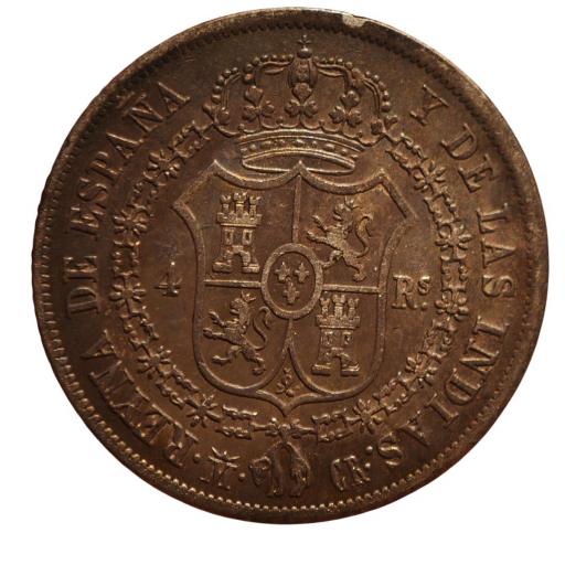 4 REALES 1835 - ISABEL II - MADRID  [1]