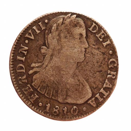2 REALES 1810 - FERNANDO VII - MEXICO -ESCASA [0]