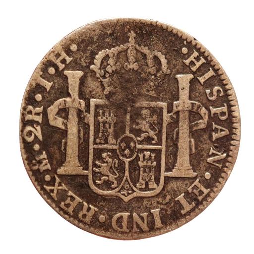 2 REALES 1810 - FERNANDO VII - MEXICO -ESCASA [1]