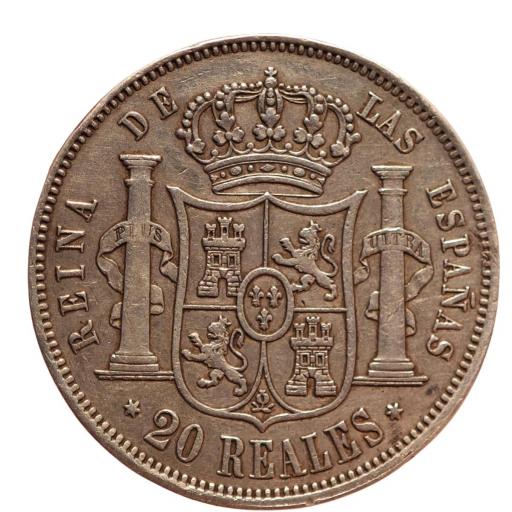 20 REALES 1859 - ISABEL II - SEVILLA [1]