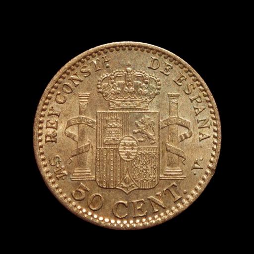 50 CÉNTIMOS 1900 -  ALFONSO XIII - MADRID  [1]