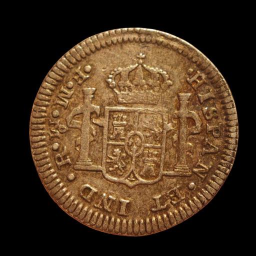 1/2 REAL 1773 - CARLOS III - MEXICO  [1]