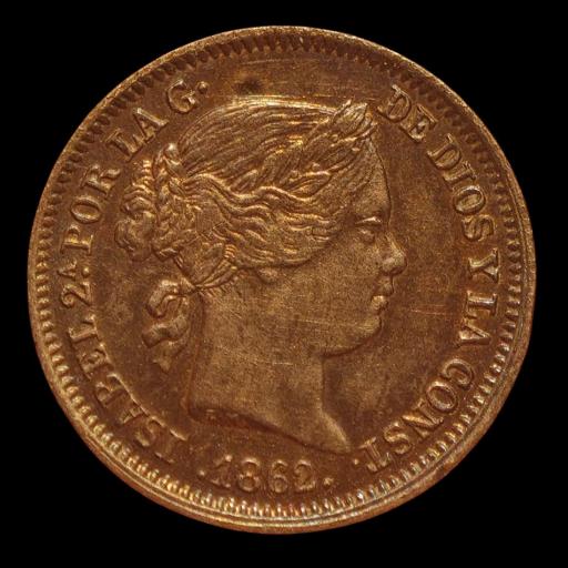 1 REAL 1862 - ISABEL II - MADRID [2]