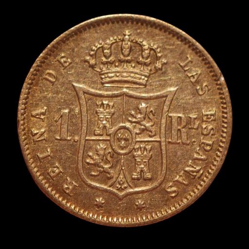 1 REAL 1862 - ISABEL II - MADRID [3]