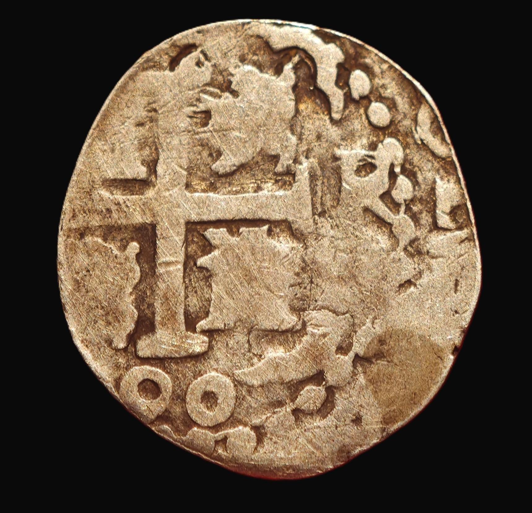 1 REAL 1690 - CARLOS II - LIMA