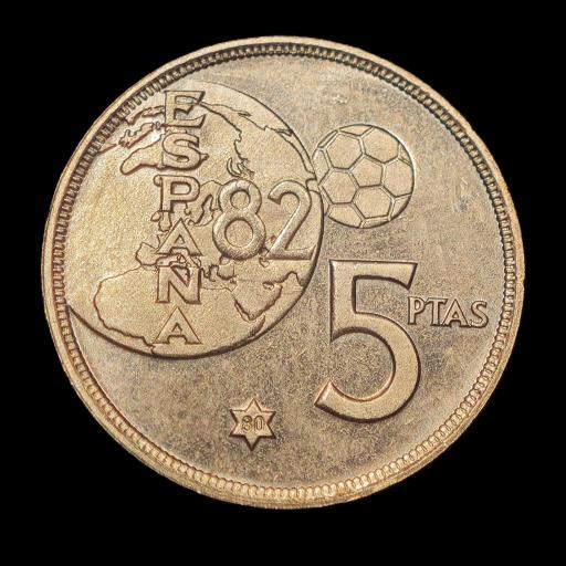 5 PESETAS 1975 *80 - ERROR DEL MUNDIAL  [1]
