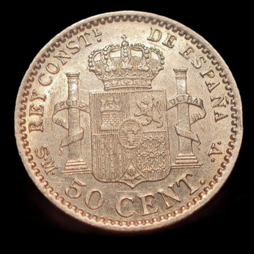 50 CÉNTIMOS 1900 - ALFONSO XIII [1]