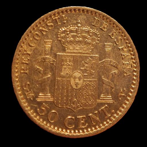 50 CÉNTIMOS 1900 - ALFONSO XIII [3]
