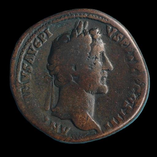 SESTERCIO - ANTONINO PIO - ROMA