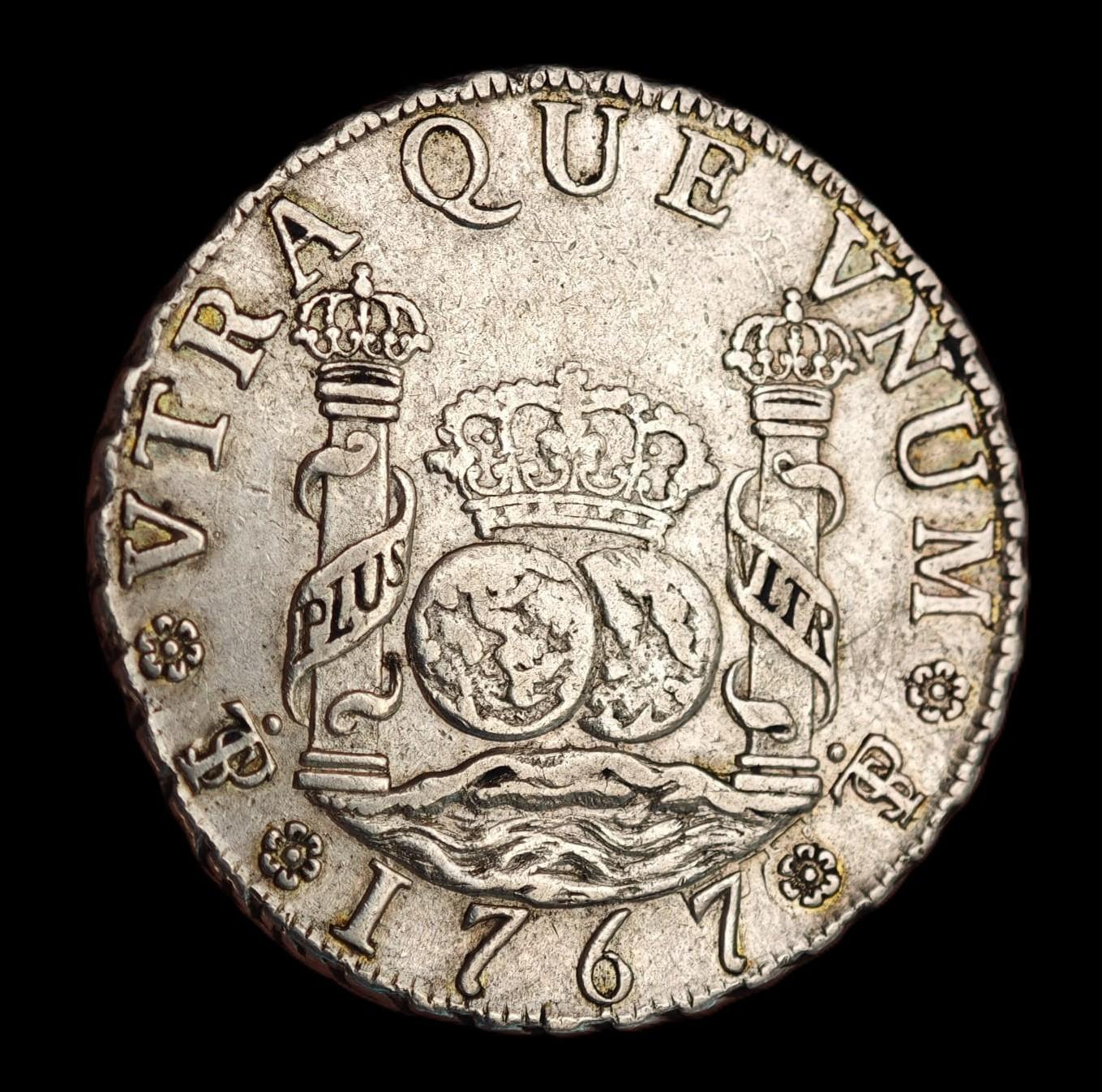 COLUMNARIO - 4 REALES 1767 - POTOSÍ