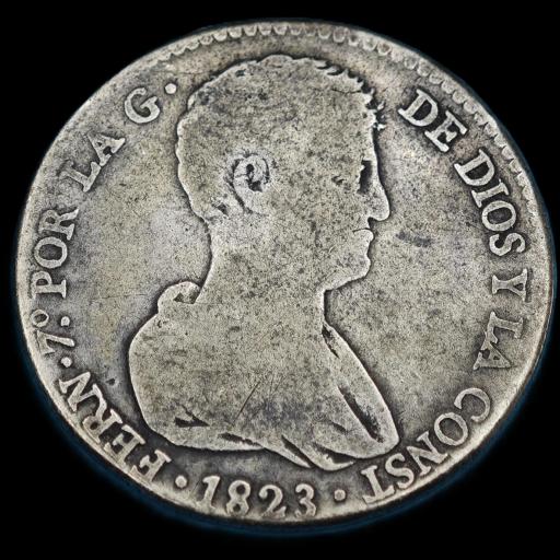 4 REALES 1823 - FERNANDO VII - VALENCIA