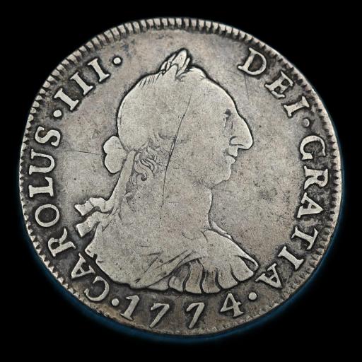 4 REALES 1774 - CARLOS III - POTOSÍ
