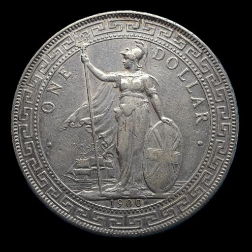 1 DOLAR 1900 - IMPERIO BRITÁNICO - HONG KONG