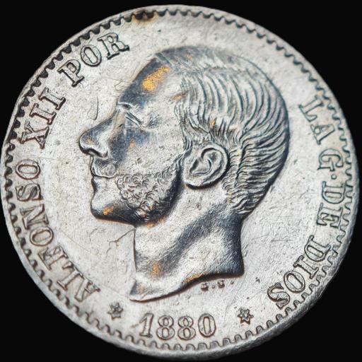 50 CÉNTIMOS 1880 - ALFONSO XIII - MADRID 