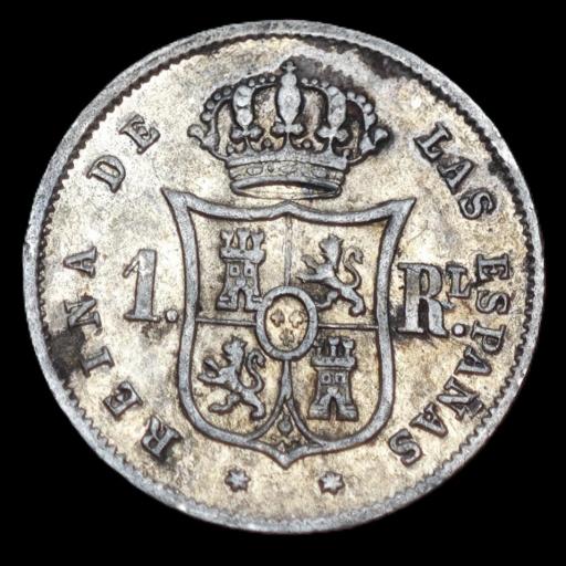 1 REAL 1852 - ISABEL II - MADRID  [1]