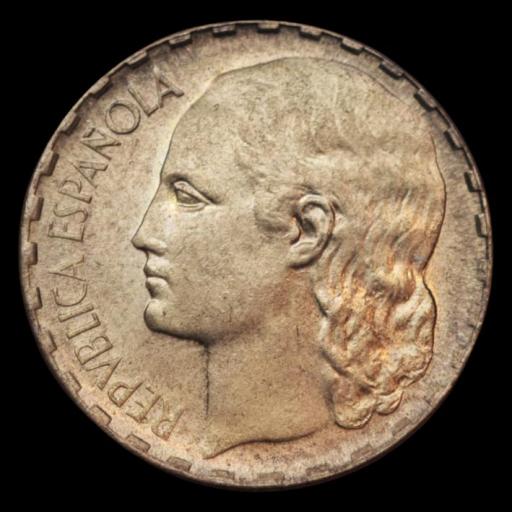 1 PESETA 1937 - II REPÚBLICA - MADRID [2]