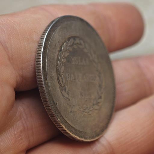 5 PESETAS 1823 - FERNANDO VII - BALEARES [3]