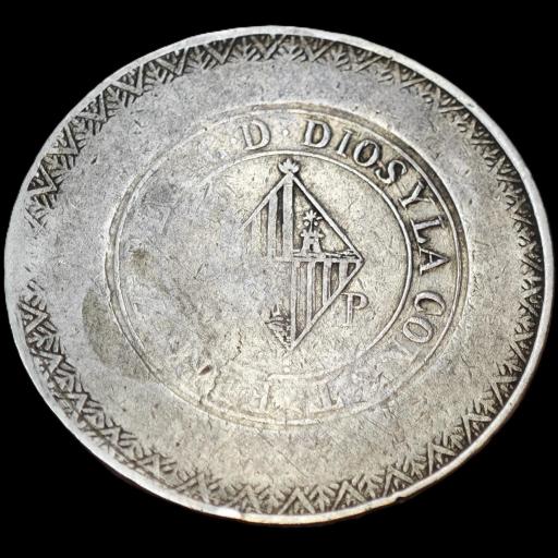 5 PESETAS 1823 - FERNANDO VII - BALEARES [0]