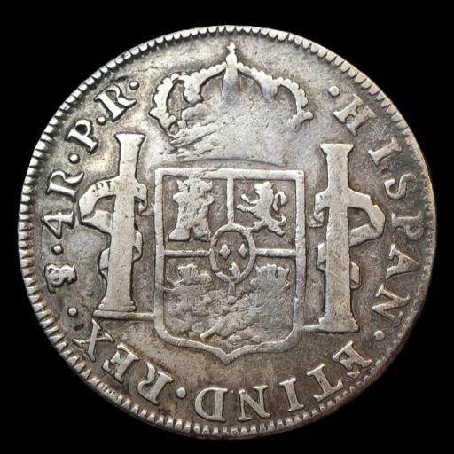 4 REALES 1778 / 7 - CARLOS III - POTOSÍ  [1]