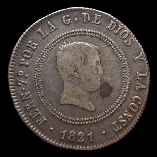 10 REALES 1821 - FERNANDO VII - MADRID [0]